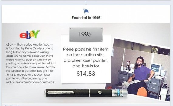 ebay facebook timeline