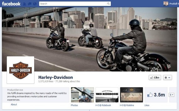 harley facebook cover