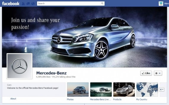 mercedez facebook cover