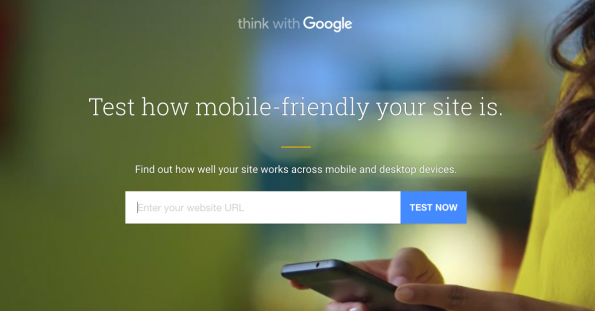 Test how mobile friendly your site it, and check to see if it loads immediately to avoid users bouncing off. 