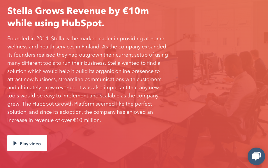 Stella grows revenue by 10 million bu using hubspot