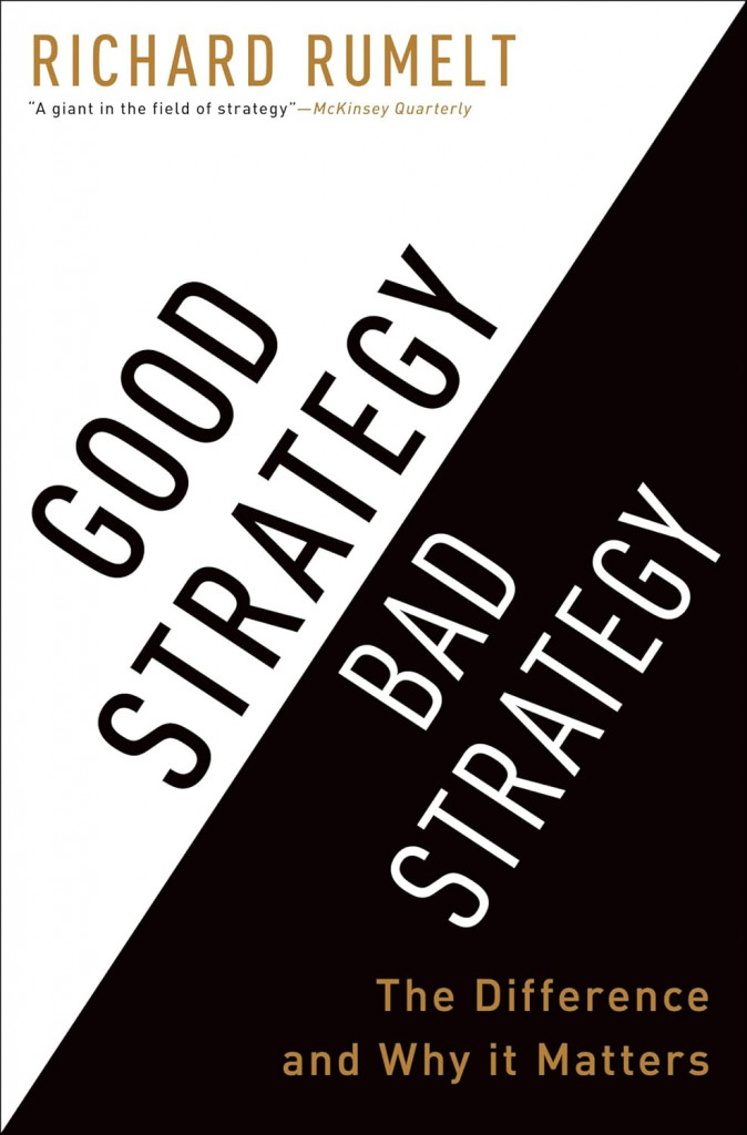 Good Strategy / Bad Strategy by Richard Rumelt book cover