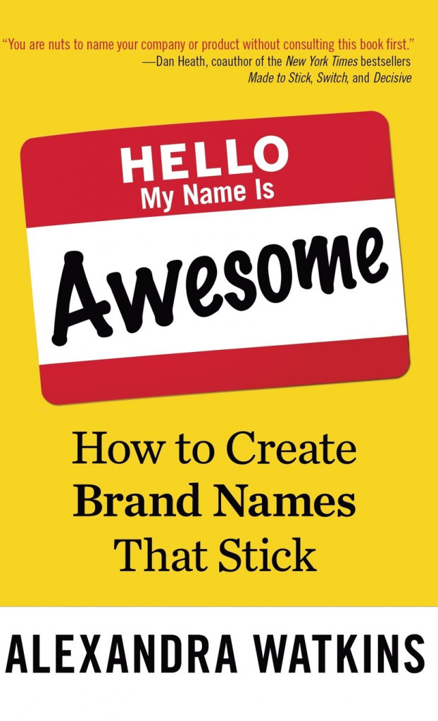 Hello, My Name Is Awesome by Alexandra Watkins book cover