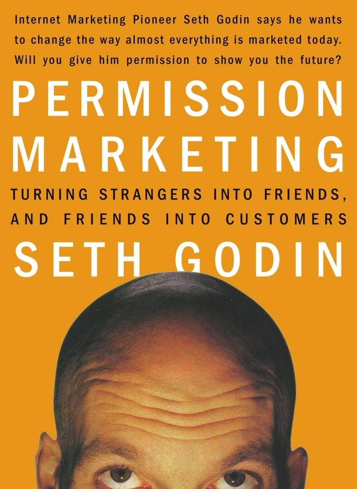 Permission Marketing by Seth Godin book cover