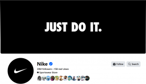 Bold white text reading "Just Do It" on a plain black background.